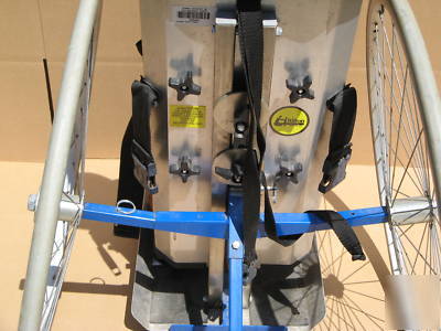  rifton dynamic stander MOR127 medical rehab w/ wheels