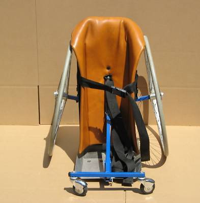  rifton dynamic stander MOR127 medical rehab w/ wheels