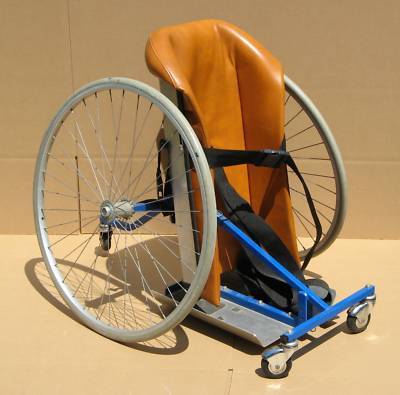  rifton dynamic stander MOR127 medical rehab w/ wheels