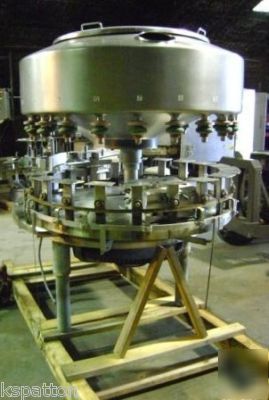21 valve cemac federal gallon bottle filler and capper