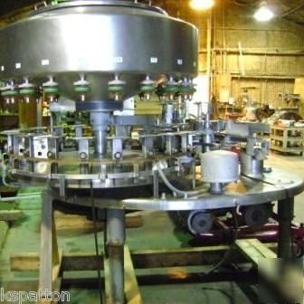 21 valve cemac federal gallon bottle filler and capper