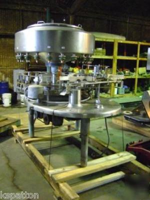 21 valve cemac federal gallon bottle filler and capper