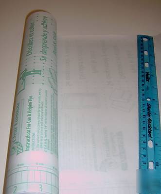 35FT clear low tack transfer tape vinyl reusable cricut