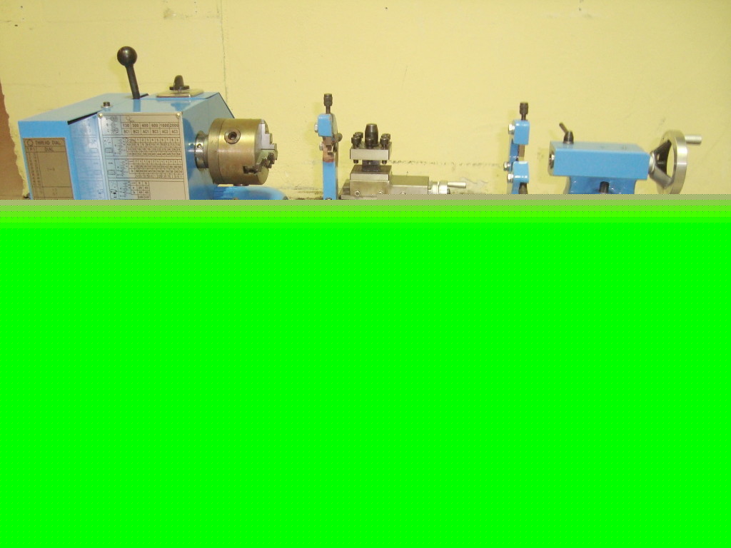 9 x 20 bench lathe belt drive 3/4HP 115V with stand