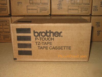 Brother TZ231 ptouch label tape, p-touch tz-231 - box/6