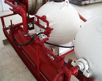 Chemtron fireboss twin agent fire fighting unit, psu