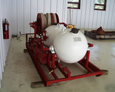 Chemtron fireboss twin agent fire fighting unit, psu