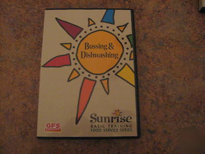 Food service/restaurant training dvds - sunrise