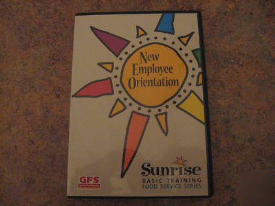 Food service/restaurant training dvds - sunrise