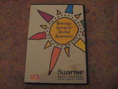 Food service/restaurant training dvds - sunrise