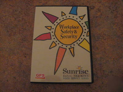 Food service/restaurant training dvds - sunrise