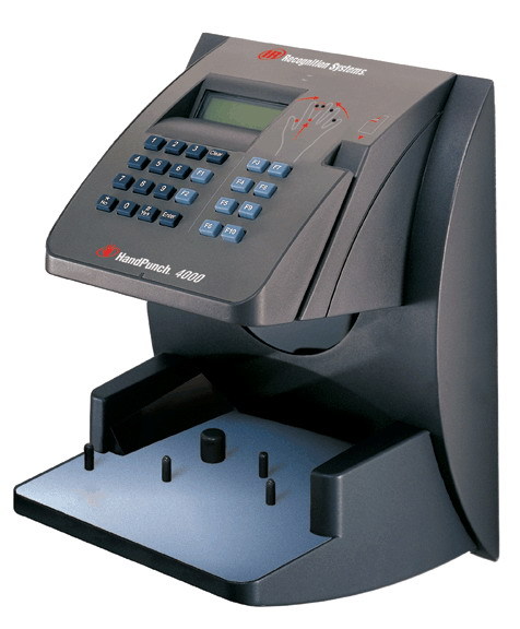 Hp 4000 biometric hand reader