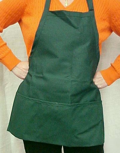 Hunter craft restaurant bib apron baker butcher usa nwt