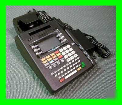 Hypercom T77GQ-t credit card terminal w/printer T77GQT