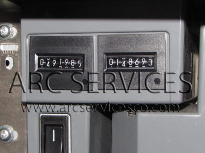 Konica minolta bizhub pro C6500 color copier 492K on it