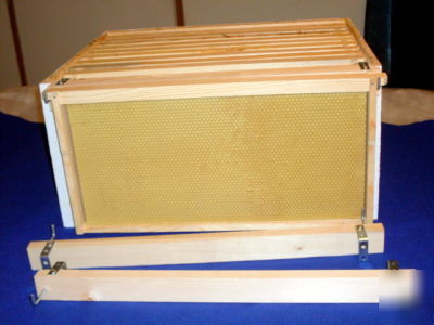 New frame holder by greenbeehives.com for beekeeping