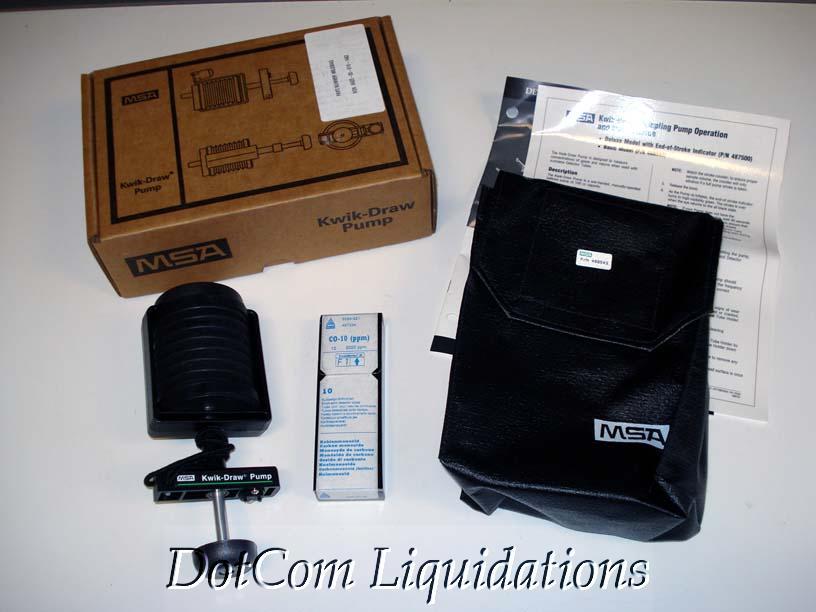 New msa kwik-draw detector tube sampling pump 488543 * *