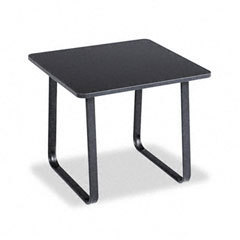 New safco forge corner table #7992 black - as is