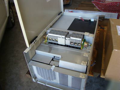New tele. ATV66FD54N4 flux vector ac drive, 460V, 50HP 