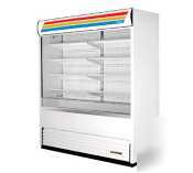 New vertical air curtain merchandiser