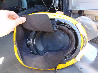 Phenix TL2 traditional leather fire helmet