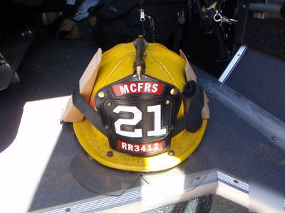 Phenix TL2 traditional leather fire helmet