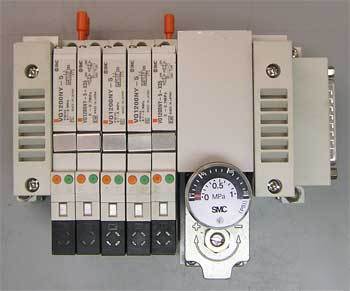 Pneumatic smc VQ1200NY-5 solenoid air valve manifold