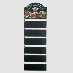 Printed desserts - sweets ladder blackboard chalkboard