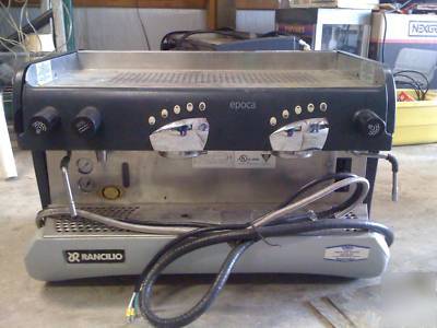 Rancilio epoca de 2 group expresso machine
