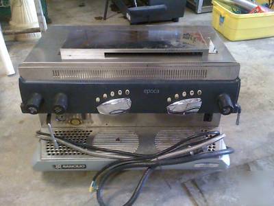Rancilio epoca de 2 group expresso machine