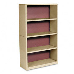 Safco value mate series steel four shelf bookcase