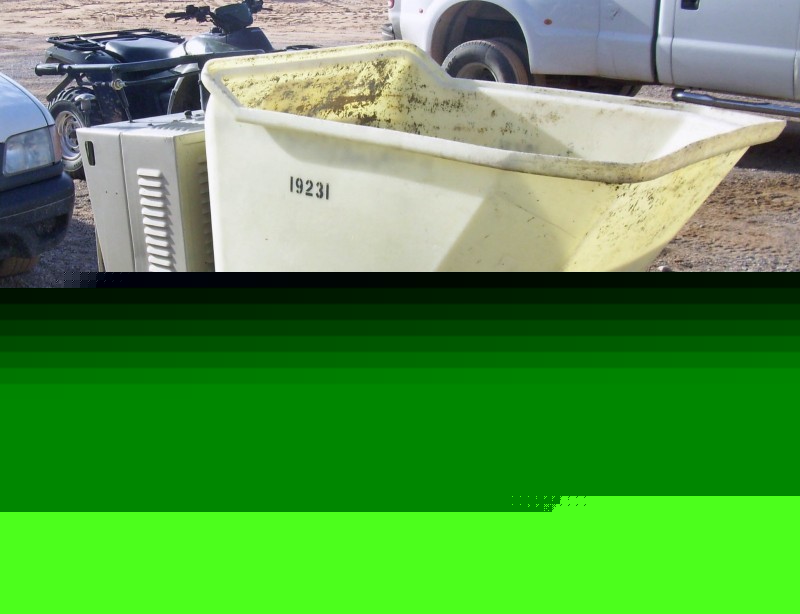 Scoot crete concrete wheel barrow buggy dump 7K 
