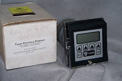 Tenor model 653 timer/counter 120VAC #653-8-1000 