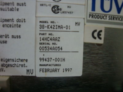 Xycom operator interface industrial monitor model 9403T