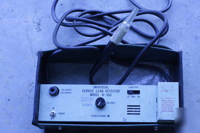 Yokogawa halogen leak detector h-10G H10G 12V dc
