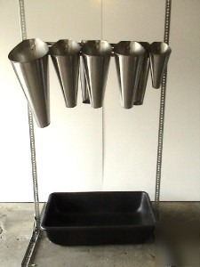 (m) size poultry processing killing restraining cones