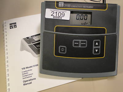 Ysi model 3100 conductivity salinity temp instrument ln