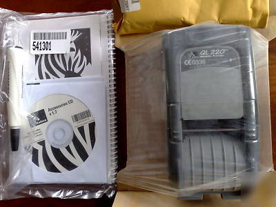 Zebra QL220 mobile printer - barcode label printer
