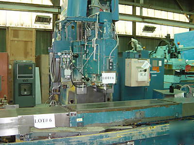 Kearney and trecker cnc vertical data mill 700 w/fanuc