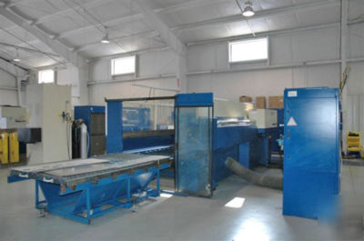 2600 watt trumpf cnc flying optic laser