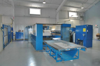 2600 watt trumpf cnc flying optic laser