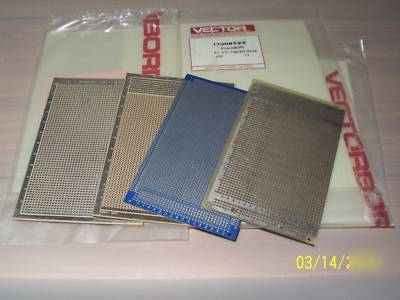 6 different proto-type and perf circuit boards