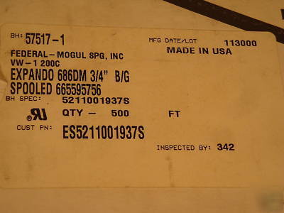 Bentley harris expando tube - 500' roll - 3/4
