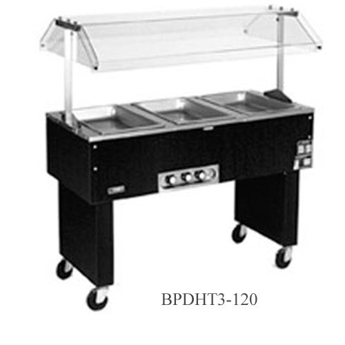 Eagle BPDHT3-240 hot food table, 3 wells, 48