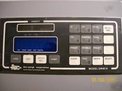 Flex weigh dwm-iv scale control enclosure