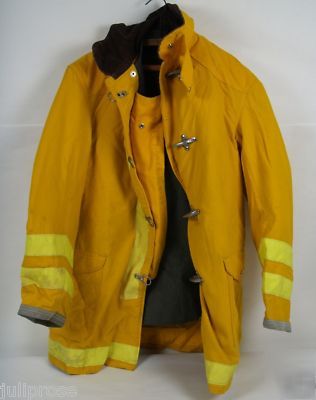 Globe turnout gear bunker coat jacket size 42