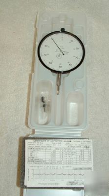 Mitutoyo metric large face dial indicator 4046S
