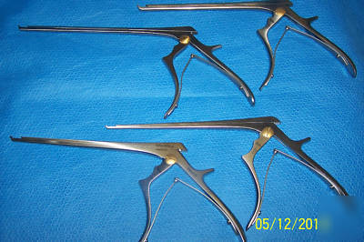 New brand codman kerrison rongeur set 2,3,4,5MM