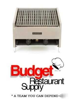 New comstock char broiler lava rock / radiant 24