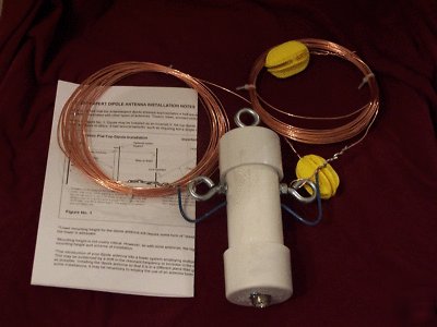 10 meter ham hf antenna/dipole-inverted v - 2KW pep